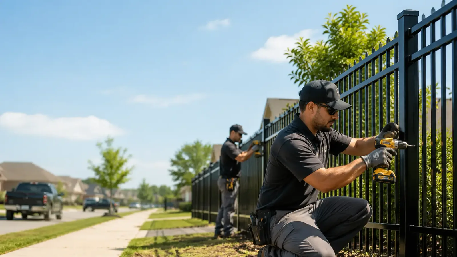 Metal Fence Installation in Slater, IA